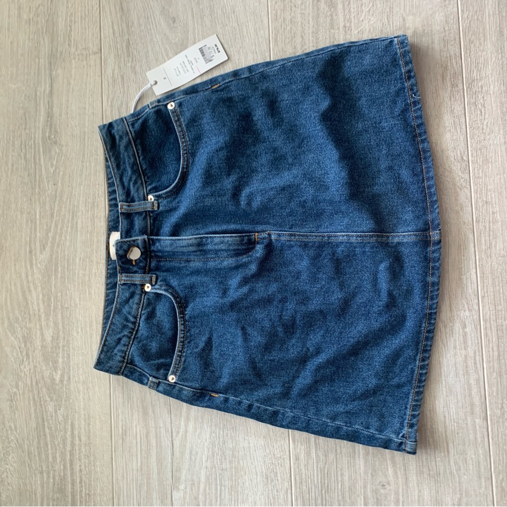 NWT French connection Jean skirt size 4